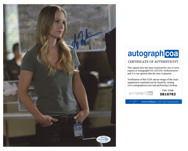 AJ Cook Criminal Minds Signed Autograph 8x10 Photo ACOA