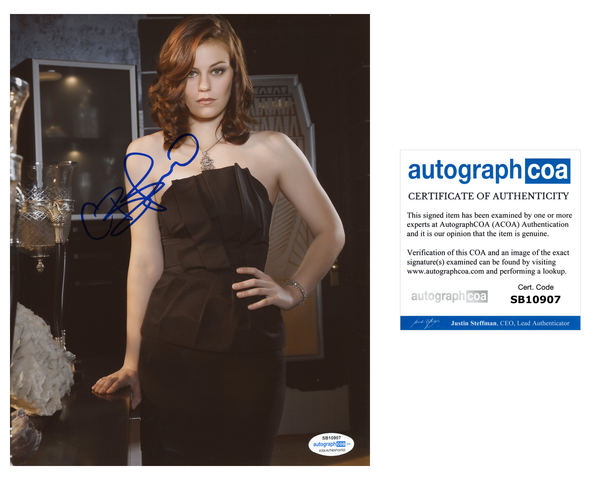 Cassidy Freeman Smallville Signed Autograph 8x10 Photo ACOA