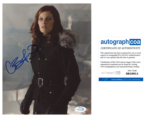 Cassidy Freeman Smallville Signed Autograph 8x10 Photo ACOA