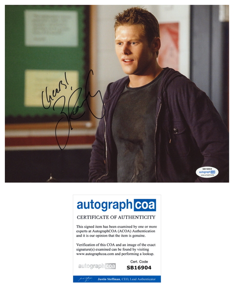 Zach Roerig Vampire Diaries Signed Autograph 8x10 Photo ACOA