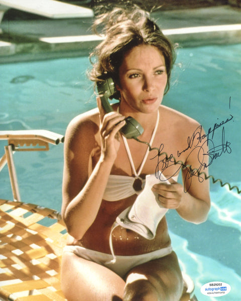 Jaclyn Smith Charlie's Angels Signed Autograph 8x10 Photo ACOA