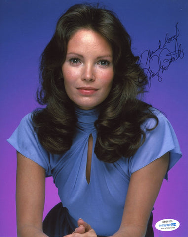 Jaclyn Smith Charlie's Angels Signed Autograph 8x10 Photo ACOA