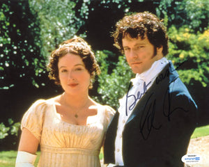 Colin Firth Pride Prejudice Signed Autograph 8x10 Photo ACOA