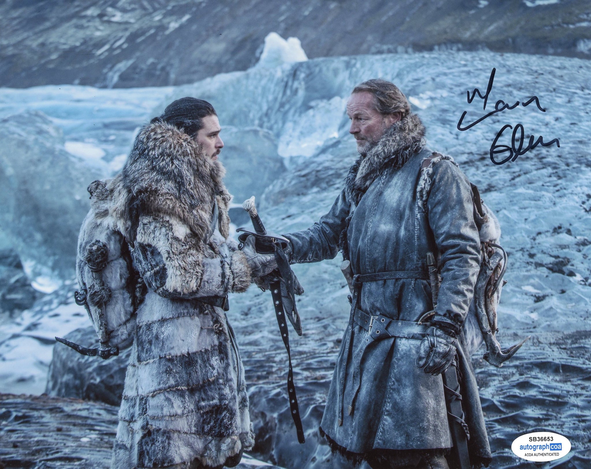 Iain Glen Game of Thrones Signed Autograph 8x10 Photo ACOA