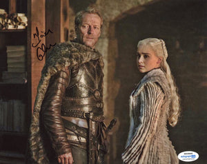 Iain Glen Game of Thrones Signed Autograph 8x10 Photo ACOA