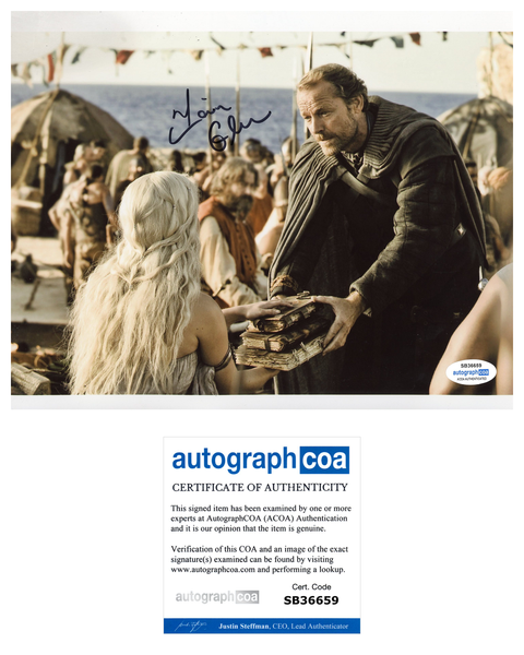 Iain Glen Game of Thrones Signed Autograph 8x10 Photo ACOA