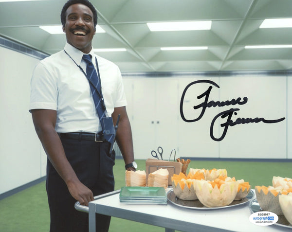 Tramell Tillman Severance Signed Autograph 8x10 Photo ACOA