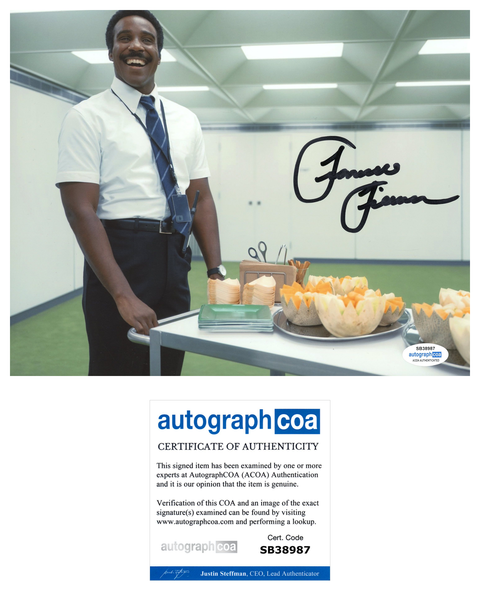 Tramell Tillman Severance Signed Autograph 8x10 Photo ACOA