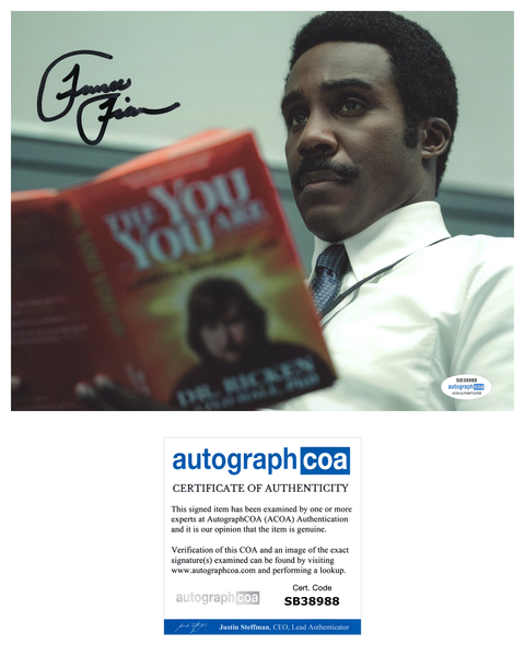 Tramell Tillman Severance Signed Autograph 8x10 Photo ACOA