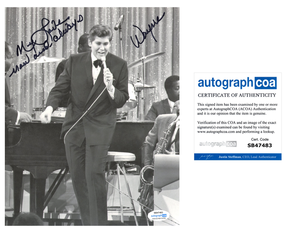 Wayne Newton Signed Autograph 8x10 Photo ACOA