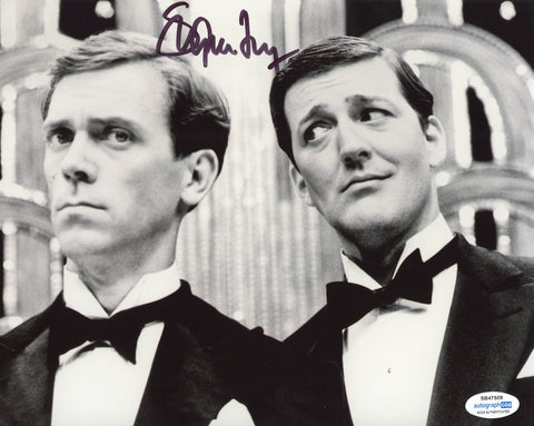 Stephen Fry Jeeves Signed Autograph 8x10 Photo ACOA