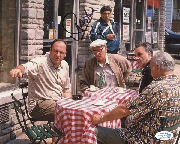 Vincent Pastore Sopranos Signed Autograph 8x10 Photo ACOA