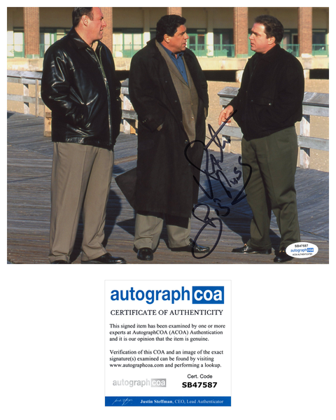 Vincent Pastore Sopranos Signed Autograph 8x10 Photo ACOA