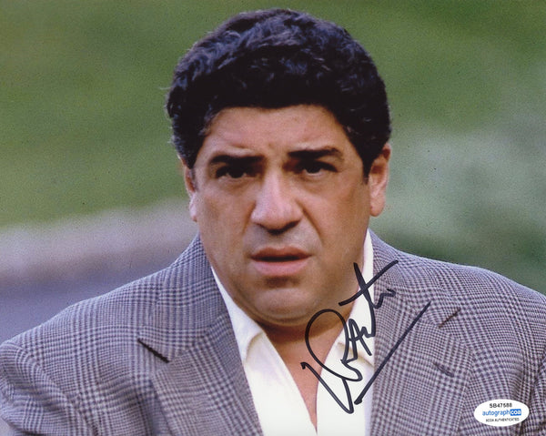 Vincent Pastore Sopranos Signed Autograph 8x10 Photo ACOA