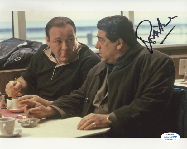 Vincent Pastore Sopranos Signed Autograph 8x10 Photo ACOA