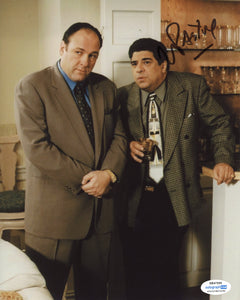 Vincent Pastore Sopranos Signed Autograph 8x10 Photo ACOA