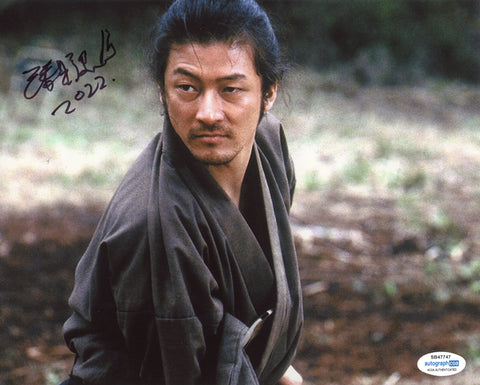 Tadanobu Asano Gohatto  Signed Autograph 8x10 Photo ACOA