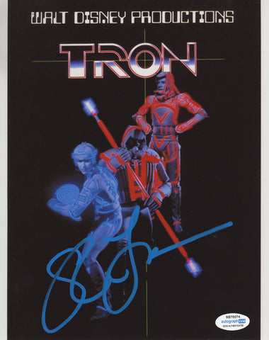 Steven Lisberger Tron Signed Autograph 8x10 Photo ACOA
