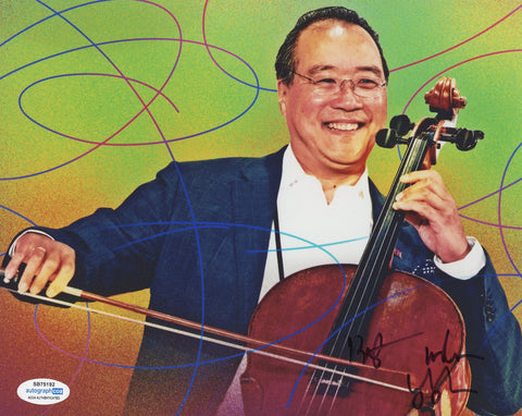 Yo Yo Ma Signed Autograph 8x10 Photo ACOA