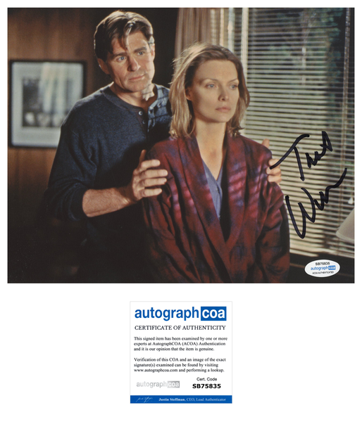 Treat Williams Deep End of the Ocean Signed Autograph 8x10 Photo ACOA