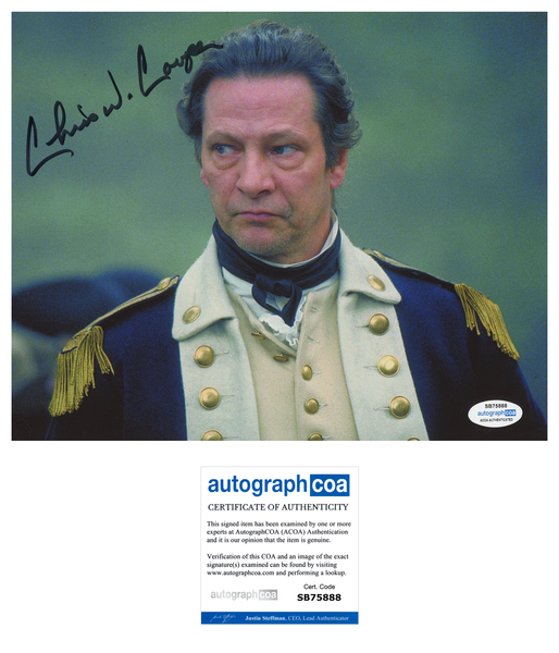 Chris Cooper The Patriot Signed Autograph 8x10 Photo ACOA