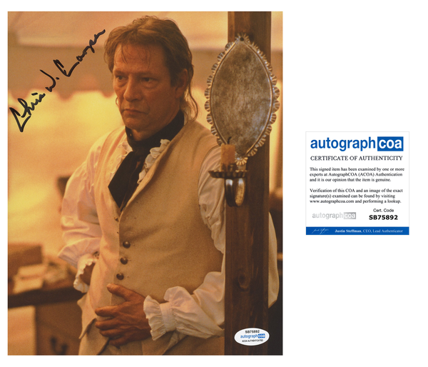 Chris Cooper The Patriot Signed Autograph 8x10 Photo ACOA