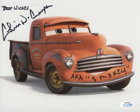 Chris Cooper Cars Signed Autograph 8x10 Photo ACOA