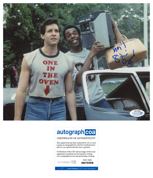 Steve Guttenberg Police Academy Signed Autograph 8x10 Photo ACOA