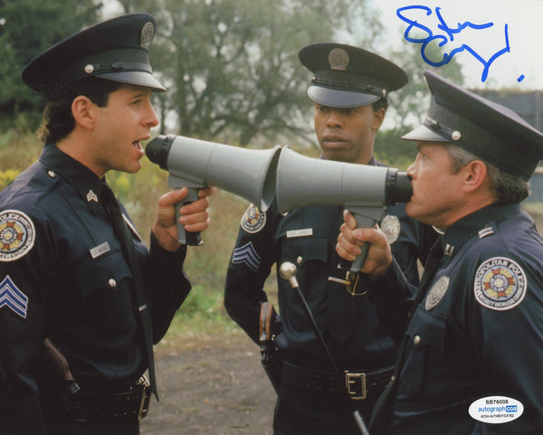 Steve Guttenberg Police Academy Signed Autograph 8x10 Photo ACOA