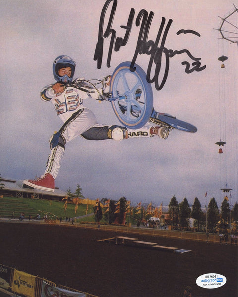 Mat Hoffman BMX Signed Autograph 8x10 Photo ACOA