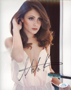 Italia Ricci Sexy Signed Autograph 8x10 Photo ACOA