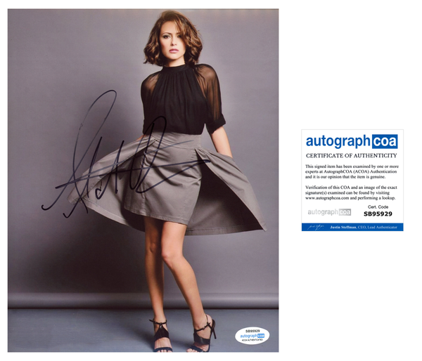 Italia Ricci Sexy Signed Autograph 8x10 Photo ACOA