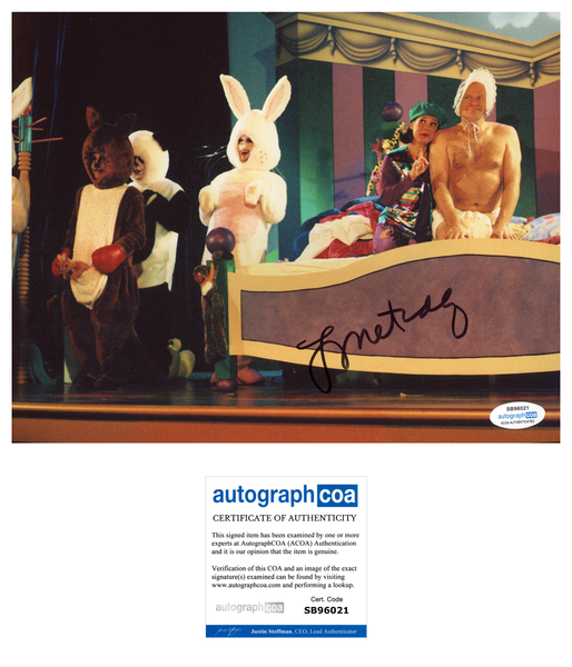 Laurie Metcalf SNL Signed Autograph 8x10 Photo ACOA