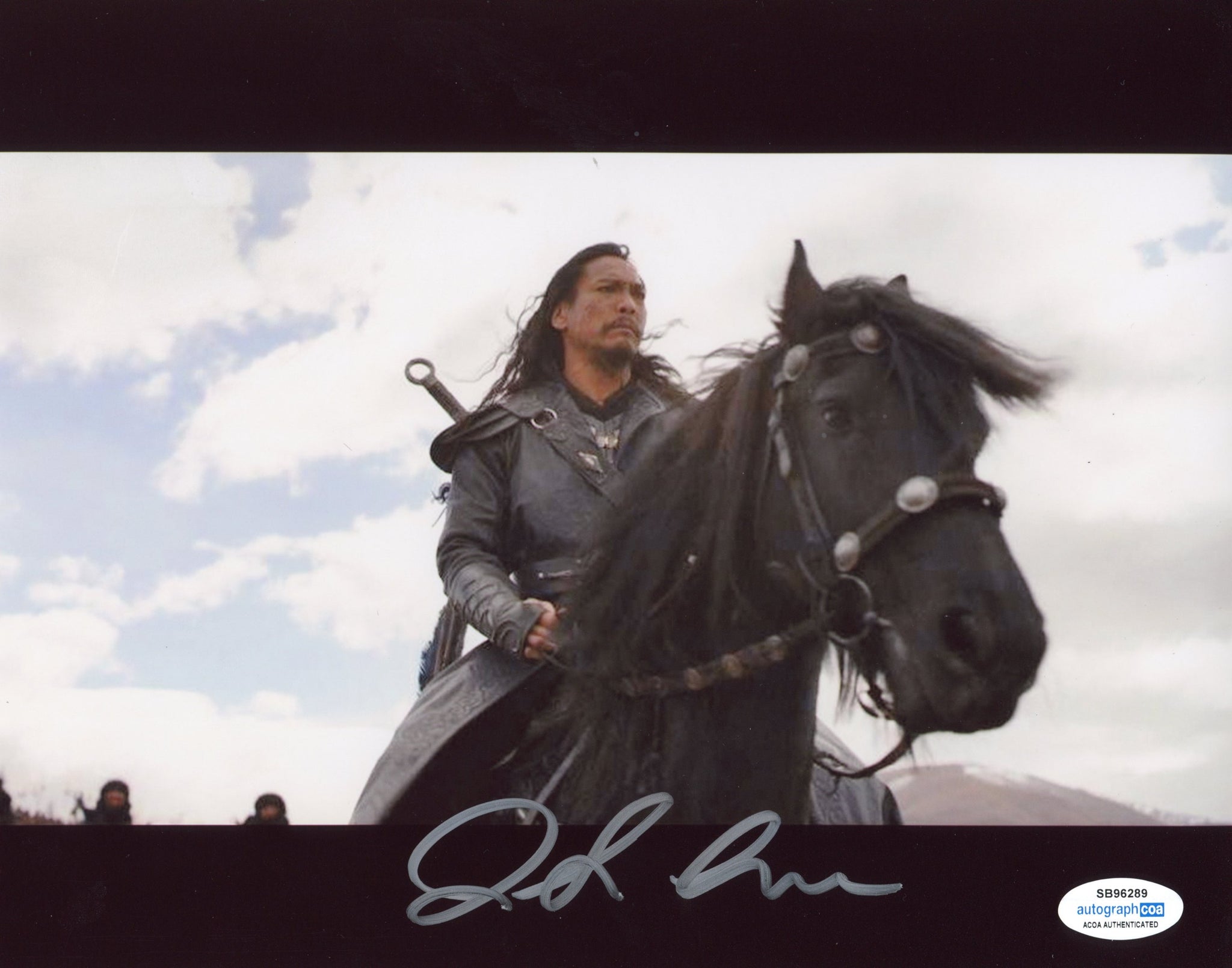 Jason Scott Lee Mulan Signed Autograph 8x10 Photo ACOA