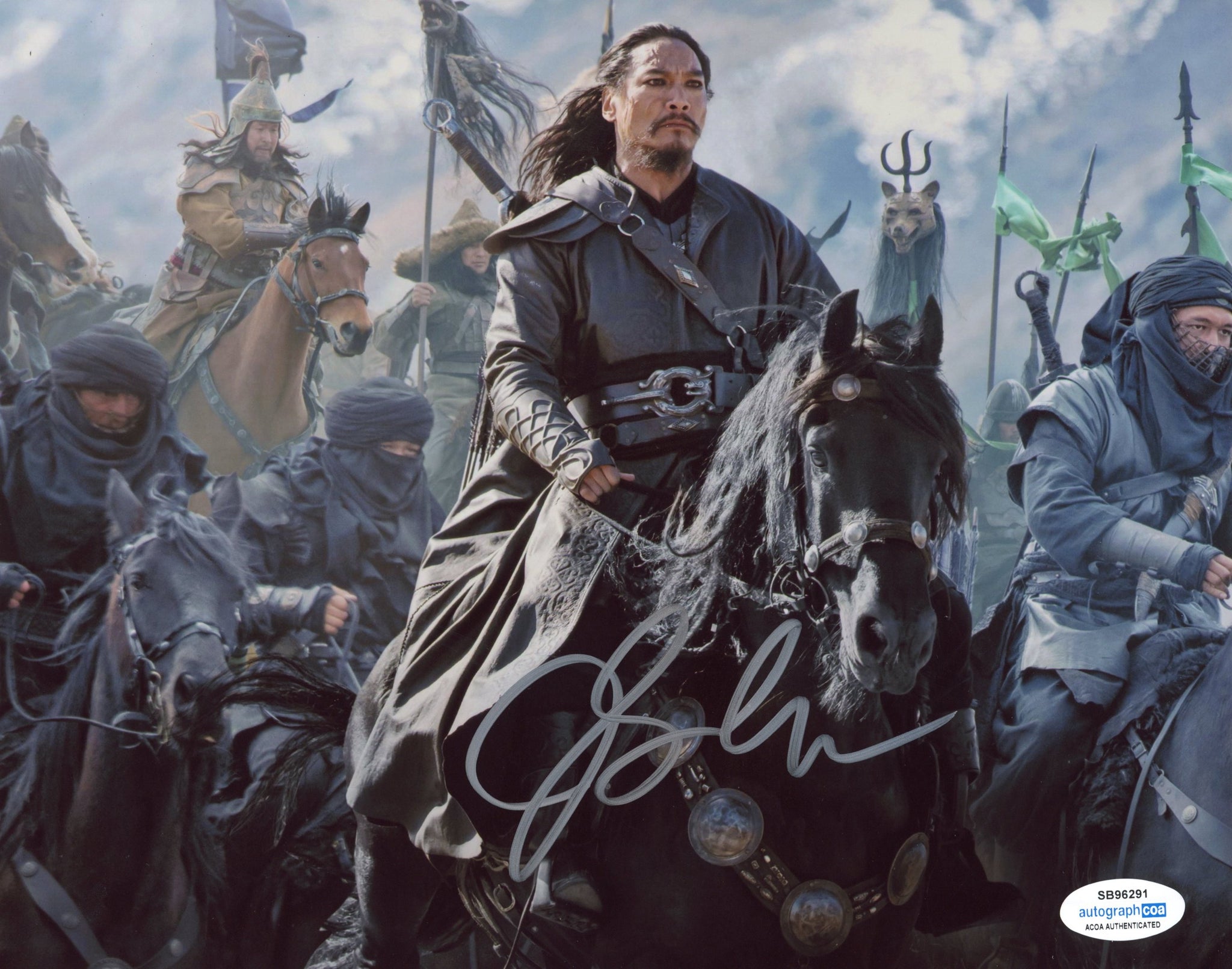 Jason Scott Lee Mulan Signed Autograph 8x10 Photo ACOA