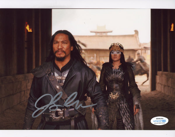 Jason Scott Lee Mulan Signed Autograph 8x10 Photo ACOA