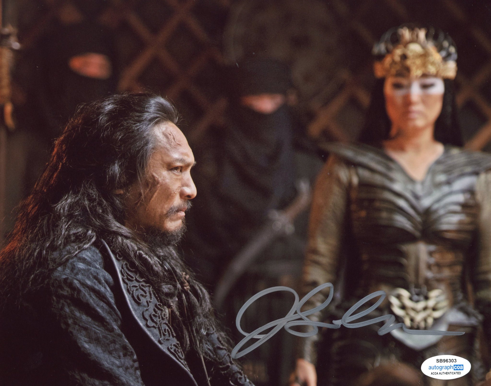 Jason Scott Lee Mulan Signed Autograph 8x10 Photo ACOA