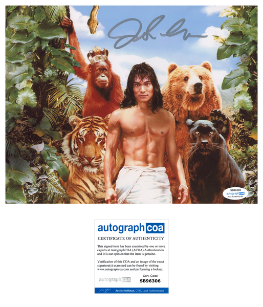 Jason Scott Lee Jungle Cruise Signed Autograph 8x10 Photo ACOA