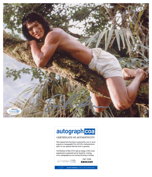 Jason Scott Lee Jungle Book Signed Autograph 8x10 Photo ACOA