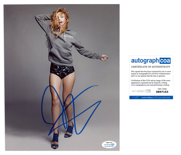 Bella Thorne Sexy Signed Autograph 8x10 Photo ACOA