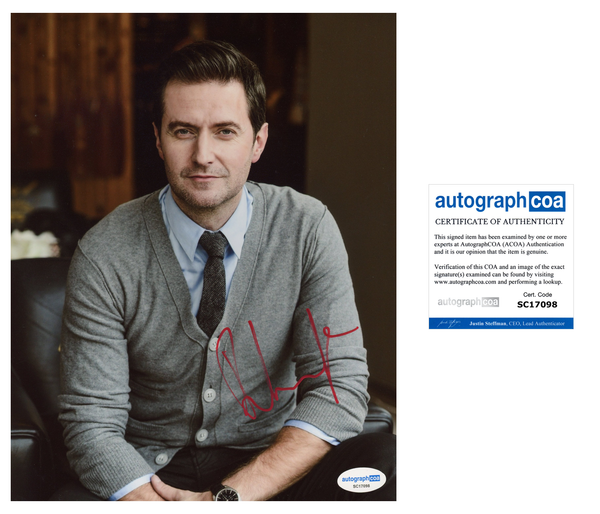 Richard Armitage North by Northwest Signed Autograph 8x10 Photo ACOA - Outlaw Hobbies Authentic Autographs