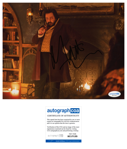 Matt Berry What We Do in Shadows Signed Autograph 8x10 Photo ACOA