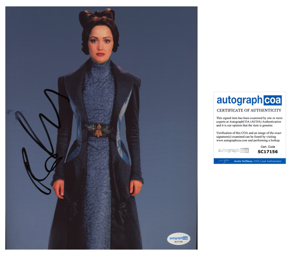 Rose Byrne Star Wars Signed Autograph 8x10 Photo ACOA