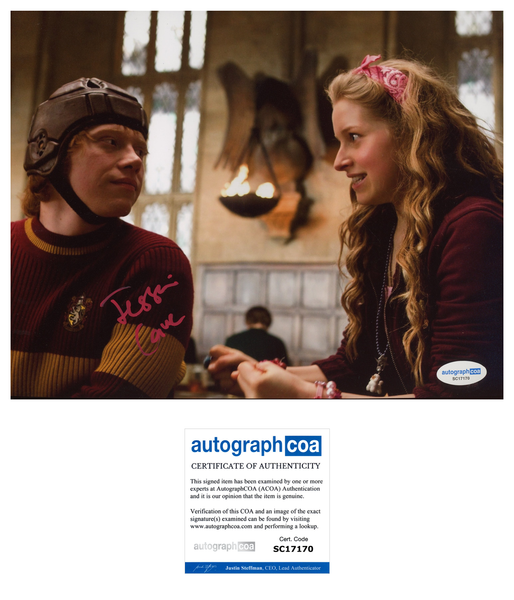 Jessie Cave Harry Potter Signed Autograph 8x10 Photo ACOA