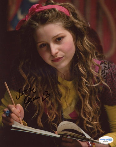 Jessie Cave Harry Potter Signed Autograph 8x10 Photo ACOA