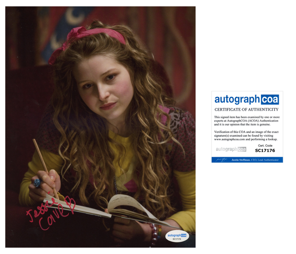 Jessie Cave Harry Potter Signed Autograph 8x10 Photo ACOA