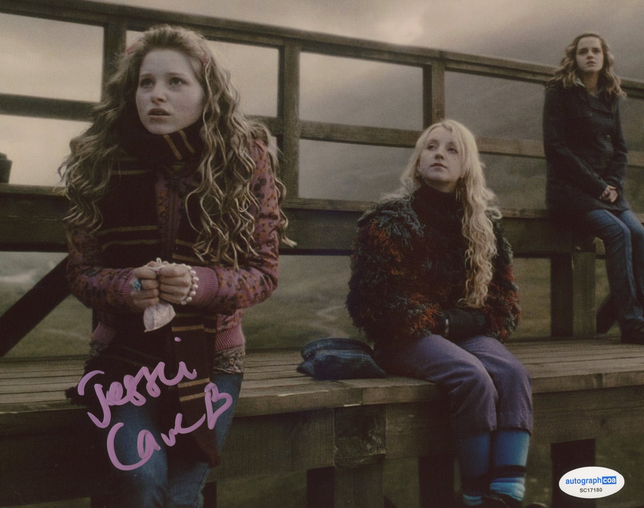 Jessie Cave Harry Potter Signed Autograph 8x10 Photo ACOA