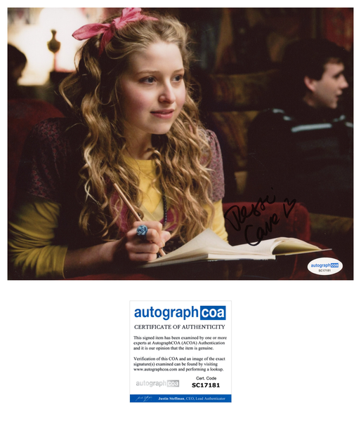 Jessie Cave Harry Potter Signed Autograph 8x10 Photo ACOA