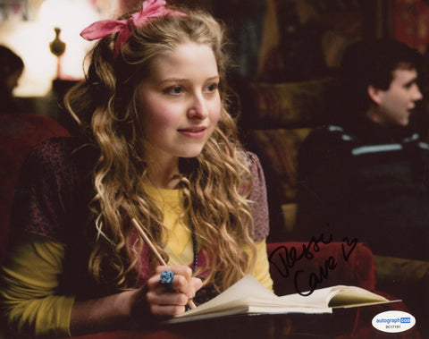 Jessie Cave Harry Potter Signed Autograph 8x10 Photo ACOA