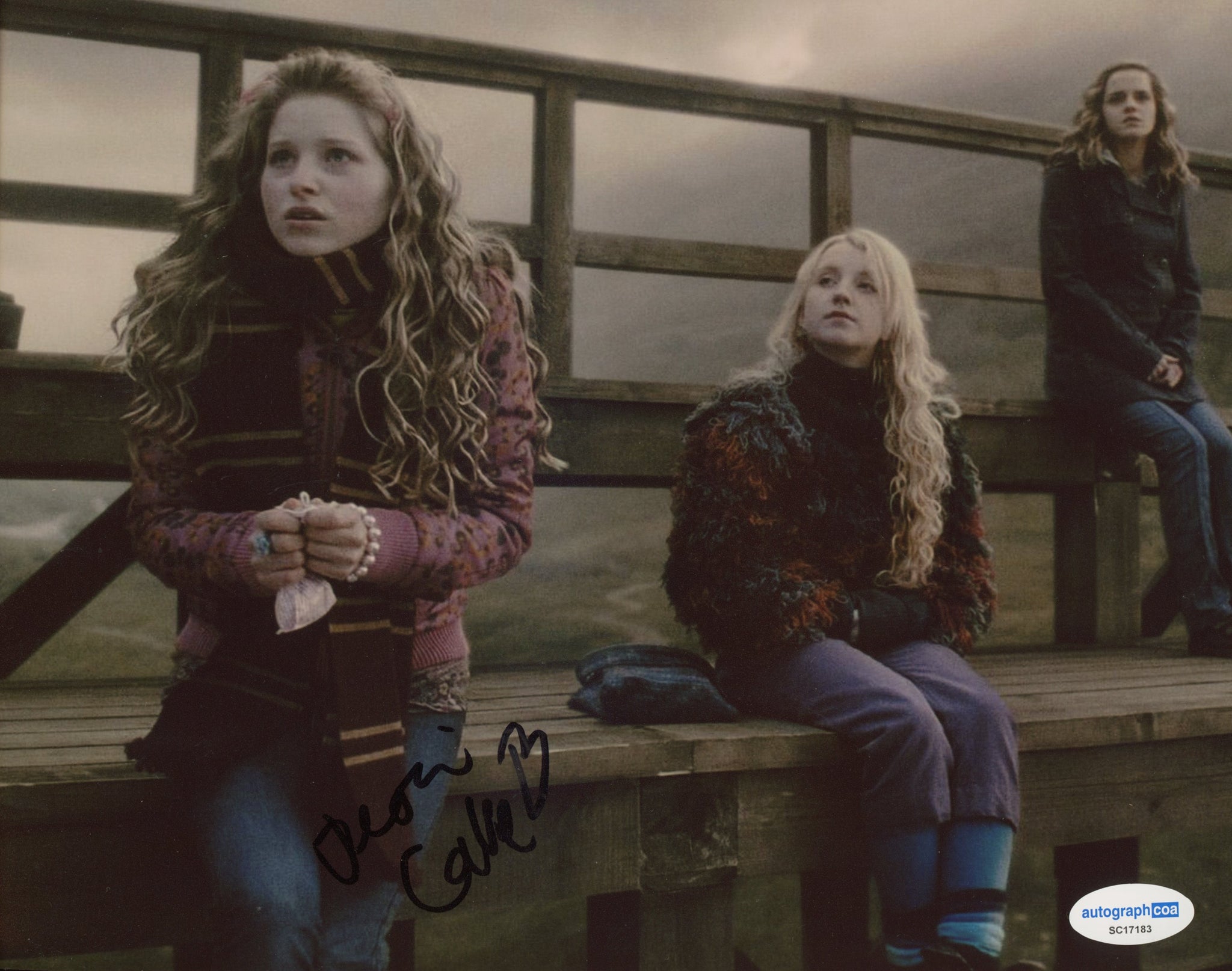 Jessie Cave Harry Potter Signed Autograph 8x10 Photo ACOA